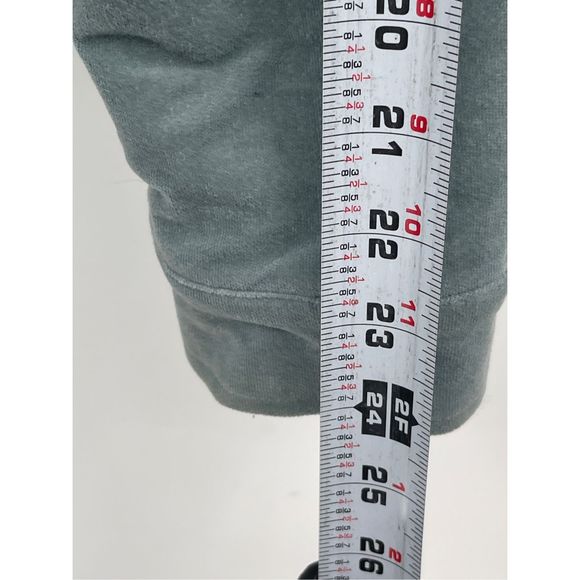 Forever 21 Jacket Sherpa Lined Women Large Blue Green Velour Trucker - Picture 9 of 14